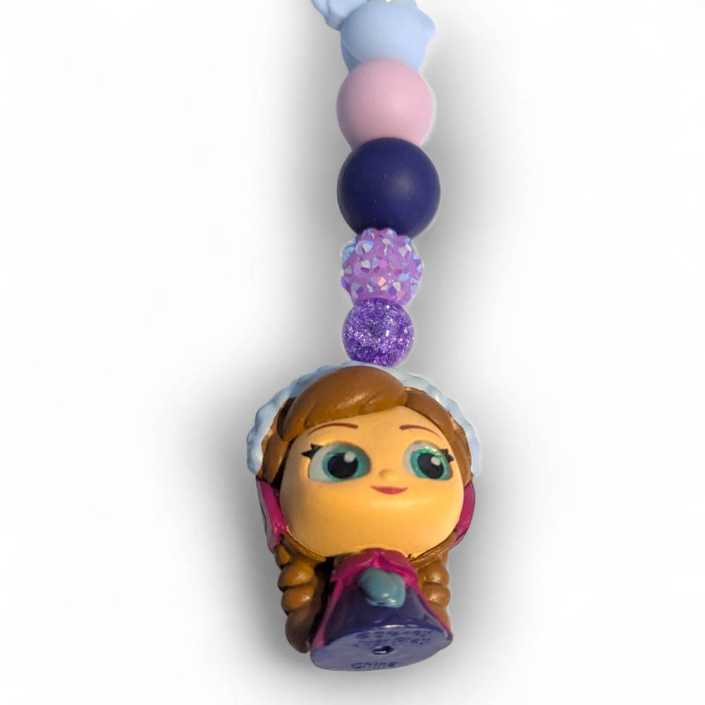 Handmade Anna (Frozen) Bag Charm/ Keychain - Picture 3 of 4